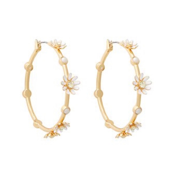 kate spade Jewelry - ♠️Kate Spade® Loves Me Loves Me Not Hoops